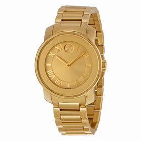 Movado Bold Champange Dial Ladies Quartz Watch 3600323