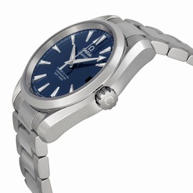 Omega Aqua Terra Blue Dial Stainless Steel Men's Watch 23110392103002