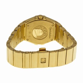 Omega Constellation 2009 Mother of Pearl Dial 18kt Yellow Gold Ladies Watch 12350276005004