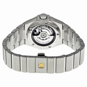 Omega Constellation White Mother of Pearl Dial Automatic Stainless Steel Ladies Watch 123.10.31.20.05.001