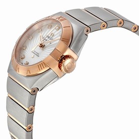 Omega Constellation Brushed Chronometer Ladies Watch 123.20.27.20.55.001