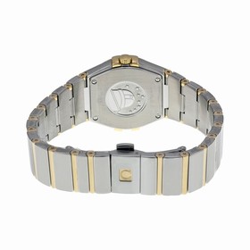 Omega Constellation Champagne Dial Stainless Steel and Yellow Gold Ladies Watch 12320276058002