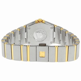 Omega Constellation Champagne Dial Two Tone Ladies Watch 12320246008001