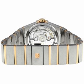 Omega Constellation Chronometer 35 mm Silver Dial Two Tone Watch 123.20.35.20.52.001