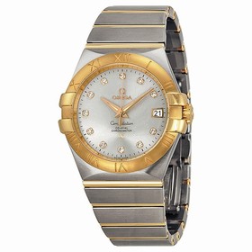 Omega Constellation Chronometer 35mm Automatic Silver Dial Unisex Watch 12320352