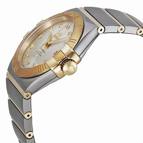 Omega Constellation Chronometer 35mm Automatic Silver Dial Unisex Watch 12320352