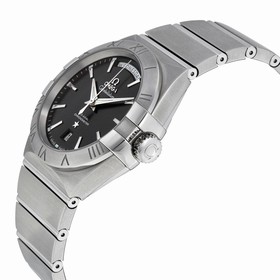 Omega Constellation Chronometer Black Dial Stainless Steel Men's Watch 123.10.38.22.01.001