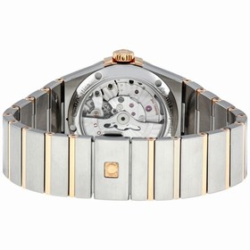 Omega Constellation Chronometer Silver Dial Automatic Stainless Steel/Rose Gold Brushed Men's Watch 123.20.38.21.52.001