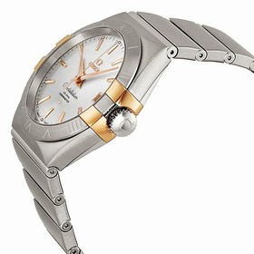 Omega Constellation Co-Axial Automatic Steel and Rose Gold Men's Watch 12320382102004