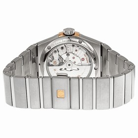 Omega Constellation Co-Axial Automatic Steel and Rose Gold Men's Watch 12320382102004