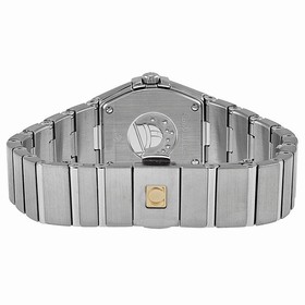 Omega Constellation Diamond Blue Star Dial Stainless Steel Ladies Watch 12315246003001