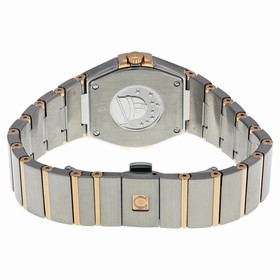 Omega Constellation Mother Of Pearl Dial Rose Gold and Steel Ladies Watch 12320276005001