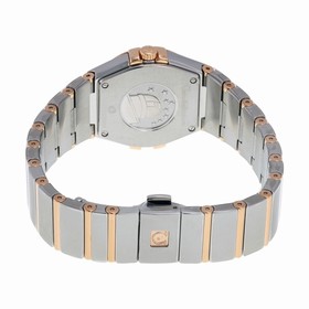 Omega Constellation Mother of Pearl Dial Steel and 18kt Rose Gold Ladies Watch 123.20.27.60.05.003
