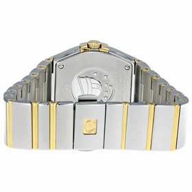 Omega Constellation Mother of Pearl Dial Steel and Yellow Gold Ladies Watch 123.