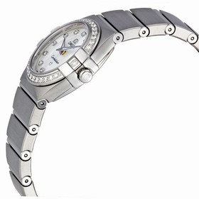 Omega Constellation Mother of Pearl Dial Steel Ladies Watch 123.15.24.60.55.001