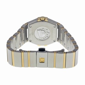 Omega Constellation Mother of Pearl Diamond Steel and Yellow Gold Ladies Watch 12320276055004
