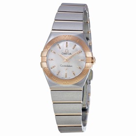 Omega Constellation Two Tone Rose Gold Ladies Watch 12320246005001