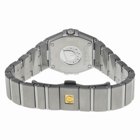 Omega Constellation White Mother of Pearl Dial Stainless Steel Ladies Watch 12315246055006
