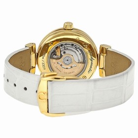 Omega De Ville Ladymatic Diamond Yellow Gold Ladies Watch 42563342055002