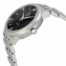 Omega De Ville Prestige Automatic Black Dial Stainless Steel Ladies Watch 42410332001001