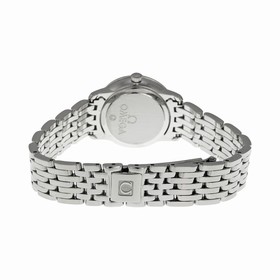 Omega De Ville Prestige Black Dial Stainless Steel Ladies Watch 42410246001001