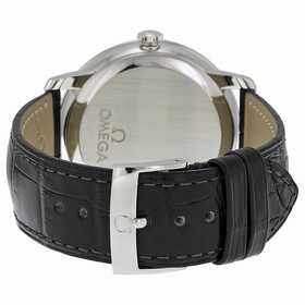 Omega De Ville Prestige Blue Dial Black Leather Men's Watch 42413402003001
