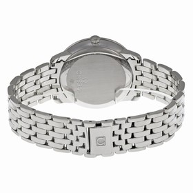 Omega De Ville Prestige Blue Dial Stainless Steel Ladies Watch 42410372003001