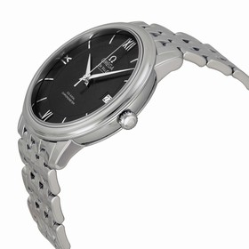Omega De Ville Prestige Co-Axial Automatic Black Dial Stainless Steel Men's Watch 424.10.37.20.01.001