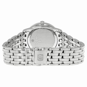 Omega DeVille Prestige Mother of Pearl Diamond Stainless Steel Ladies Watch 42415276055001