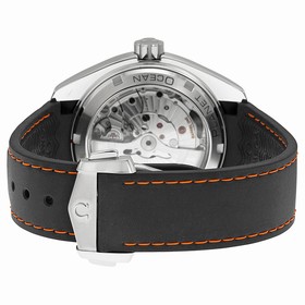 Omega Planet Ocean GMT Black Dial Rubber Strap Men's Watch 23232442201002