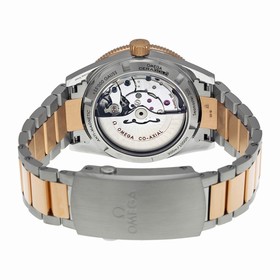 Omega Seamaster 300 Automatic Black Dial Stainless Steel and 18kt Rose Gold Men's Watch 23320412101001