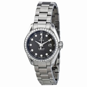 Omega Seamaster Aqua Terra Stainless Steel Ladies Watch 023115306156001