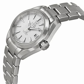 Omega Seamaster Aqua Terra Teak-opaline Silver Dial Steel Ladies Watch 231.10.30.20.02.001