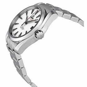 Omega Seamaster Aqua Terra White Dial Stainless Steel Men's Watch 23110392154001