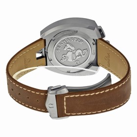 Omega Seamaster Bullhead Co-Axial White Dial Brown Leather Men's Watch 225.12.43.50.04.001