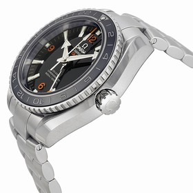 Omega Seamaster Planet Ocean GMT Black Dial Steel Men's Watch 23230442201002