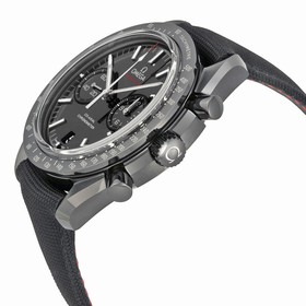Omega Speedmaster Co-Axial Chronograph Black Dial Black Fabric Men's Watch 31192445101003