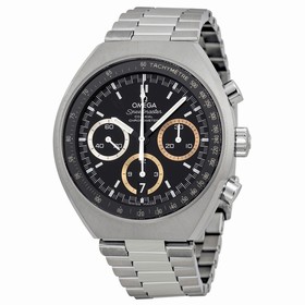 Omega Speedmaster Mark II Rio 2016 Olympics Edition Chronograph Black Dial Stainless Steel Men's Watch 52210435001001