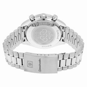 Omega Speedmaster Olympic Edition Silver Dial Stainless Steel Men's Watch 3538.30