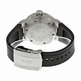 Oris Aquis Automatic Black Dial Stainless Steel Black Rubber Men's Watch 743-7673-4157RS