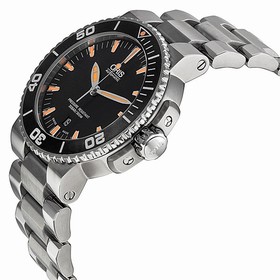 Oris Aquis Automatic Black Dial Stainless Steel Men's Watch 733-7653-4159MB