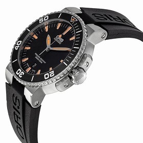 Oris Aquis Automatic Black Dial Stainless Steel Men's Watch 733-7653-4159RS