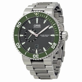 Oris Aquis Automatic Grey Dial Stainless Steel Men's Watch 743-7673-4137MB
