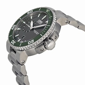Oris Aquis Automatic Grey Dial Stainless Steel Men's Watch 743-7673-4137MB