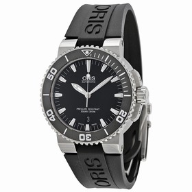 Oris Aquis Date 43 mm Steel/Rubber Men's Watch 733-7653-4154RS