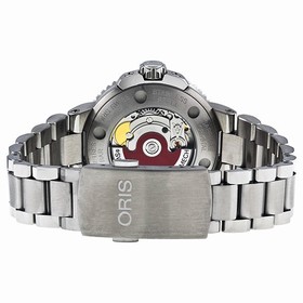 Oris Aquis Date Automatic Black Dial Stainless Steel Ladies Watch 01 733 7652 4154 07 8 18 01P