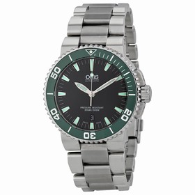 Oris Aquis Date Automatic Grey Dial Stainless Steel Men's Watch 733-7653-4137MB