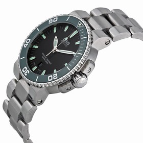 Oris Aquis Date Automatic Grey Dial Stainless Steel Men's Watch 733-7653-4137MB
