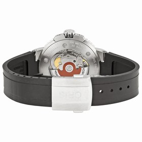 Oris Aquis Date Black Dial Black Rubber Men's Watch 01 733 7676 4154-07 4 21 34