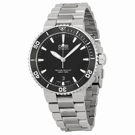 Oris Aquis Date Black Dial Stainless Steel Men's Watch 01 733 7676 4154-07 8 21 10P